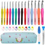 Yarniss 14 Size Crochet Hooks Set,M