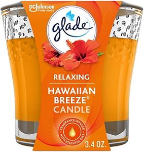 Glade Jar Candle Air Freshener, Hawaiian Breeze, 3.4 Ounce