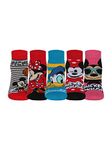 Supersox Ankle Disney Avenger Socks for Kids, Made with Breathable, Anti Odour & Moisture Absorbent Combed Cotton with a Extra Durable Welt, Ideal For All Day Wear (Pack Of 5)