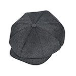 jerague Wool Newsboy Cap for Men Wo