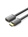 VENTION HDMI Extension Cable 4K HDMI Extender 5FT Male to Female Adapter Cord High Speed Compatible with Roku TV Stick PS5 PS4 Xbox Laptop PC Blu Ray Player Wii U HDTV