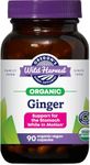 Oregon's Wild Harvest, Certified Organic Ginger Capsules for Stomach Support, Non-GMO, 1000 MGS, 90 Count