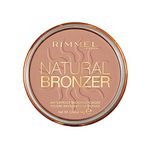 Rimmel London - Natural Bronzer, waterproof, Sunkissed Finish, blends effortlessly, up to 10H wear, 100% Cruelty-Free - Sun Light