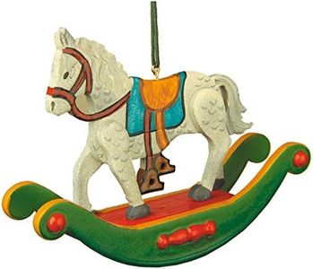 Tree ornaments Tree ornament Rocking horse 7cm / 3inch - Hubrig Volkskunst