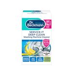 Dr. Beckmann Service-it Deep Clean Washing Machine Cleaner | Removes 99,99 % of bacteria and fungi and viruses | eliminates bad odours | 250 g