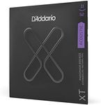 D'Addario Guitar Strings - XT Phosphor Bronze Coated Acoustic Guitar Strings - XTAPB1152 - Extended String Life with Natural Tone & Feel - For 6 String Guitars - 11-52 Custom Light