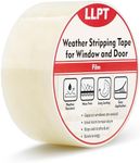 LLPT Window Weather Sealing Tape 2” x 108 Ft Strong Adhesive Ultra High Performance Weather Resistant Tape for Window Draft Isolation Surface Protection Transparent (WWT208)