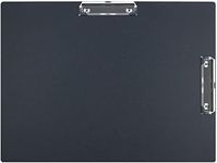 A3 Clipboard Double Clip A3 Clipboards Low Profile Double Clip Extra Large Clipboard Black Plastic Art Clipboard