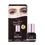 Beauty7 Eyelash Extension Glue for Sensitive Eyes 5ml Hypoallergenic Lash Extension Glue 0.5-1 Sec Drying Time Extra Strong Lash, 10 Days Retention Extension Adhesive Self Application