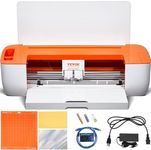 VEVOR Vinyl Cutter Machine, Bluetooth Connectivity DIY Cutting Machine, Compatible with iOS, Android, Mac, and Windows, Includes Massive Designs, for Creating Customized Cards, Home Decor