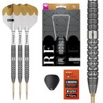 Target Darts Redux 90% Tungsten Swiss Point Steel Tip Dart Set (Barrel 01), 24G | Pro Ultra No.6 Flights & Pro Grip Tag Shafts, DX Points Gold & SP Tool Included | Professional Dart Sets
