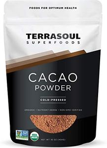 Terrasoul Superfoods Raw Organic Cacao Powder, 2 Lbs (2 Pack) - Raw | Keto | Vegan