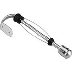 Kamenstein Perfect Tear Patented Wall Mount Paper Towel Holder, 14-Inch, Silver, Rounded Finial