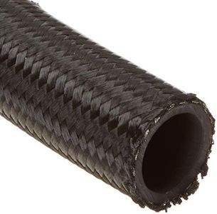 Vibrant Performance 5ft Roll -16 Black Nylon Braided Flex Hose