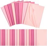 Qilery 500 Sheets Pink Tissue Paper Bulk 15 x 20 Inch Acid Free Packing and Wrapping Paper Sheets for Crafts, Gift, Holiday, Birthday, Party Decor, Weddings