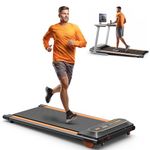 Under Desk Treadmill for Home Walking Pad Machine with LED Display and 12 Preset Programs Portable Treadmill Jogging Machine for Office Small Space by FANOFUN