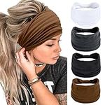 Wide Headbands for Women Black Styl