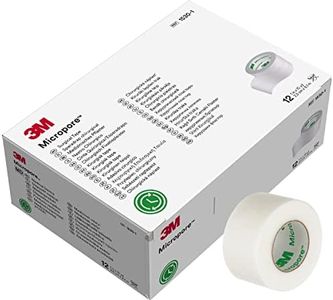 3M™ Micropore™ Surgical Tape 1530-1, 1 IN x 10 YD (2,5cm x 9,1m), 12 Rolls/Carton