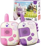 Walkie Talkie - Toys for 3-8 Year Old Boys Girls Gifts for 5 6 7 8 Year Olds Boys Unicorn Gifts for Girls Toys Age 4-7 Kids Age 3 4 5 Outdoor Walkie Talkie Kids Camping Birthday Xmas Stocking Fillers