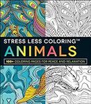 Stress Less Coloring Animals Peace 