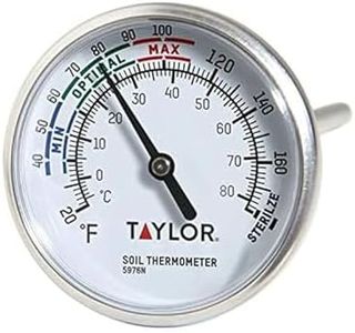 Taylor Soil Testing Thermometer, 4" Inch Stem