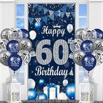 60th Birthday Decorations for Men N