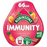 Robinsons Immunity Benefit Drops Orange & Guava, with vitamin B6 and Zinc - 66ml