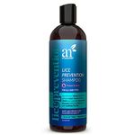 Artnaturals Lice Prevention Shampoo (16 Fl Oz / 473ml) - with Rosemary & Tea Tree - Shield for Adults & Kids - Daily Use - Sulfate & Paraben Free - All Hair Types