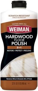 Weiman High-Traffic Hardwood Floor Polish & Restorer - Natural Shine, Removes Scratches, Leaves Protective Layer - 27 fl. oz.
