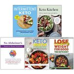 The Beginner's Guide to Intermittent Keto, Keto Kitchen, No Alzheimer's Smarter Brain Keto Solution, The Keto Crock Pot Cookbook for Beginners, The Keto Diet for Beginners 5 Books Collection Set