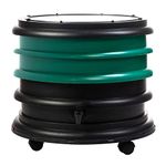 WORMbox | Wormery Worm Farm composter 2 Dark green Trays | 32 liters | Organic Waste Compost, make your Worm Castings