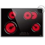 30 Inch Electric Cooktop, 4 Burners
