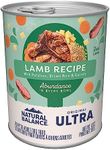 Natural Balance Original Ultra Adult Wet Dog Food, Lamb Recipe with Potatoes, Brown Rice & Carrots, 13 Ounce Can (Pack of 12)