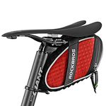 ROCKBROS Saddle Bag, Under Seat Bicycle Bag, Bike Repair Tool Kits Bicycle Tail Bag, MTB Racing Bike Portable Storage Bag 1L Reflective Ultralight