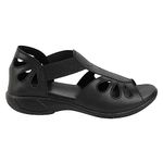 Medifeet Women's Crowne Sandals (BLACK, numeric_9)