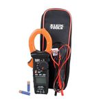 Klein Tools Digital Clamp Meter, Measures Current, Voltage, Resistance, Continuity, Frequency, and More CL900, Black With Orange Clamp