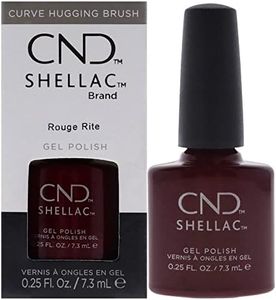 CND Shellac Nail Polish, Rouge Rite, 0.12 lb.