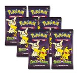 Pokemon 2023 Trick or Trade Mimikyu, Gengar & Pikachu | 6 Mini Booster Packs