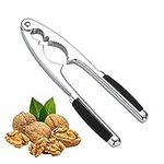 Nutcracker,Nut Crackers Heavy Duty with Non-Slip Handle,Stainless Steel Nut Opener Tool for Walnut Hazelnut Almonds Pecan Seafood