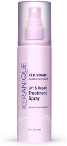 Keranique Hair Thickening Spray - Lift & Repair Volumizing Spray for Instant Volume, Texture - Styling Texturizing Spray For Fine Hair - Heat Damage Protectant With Keratin 3.4 oz