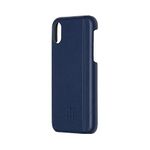 Moleskine Classic Hard Case for iPhone X/XS - Hard Case for Smartphone with XS Volant Journal for Notes - Colour Sapphire Blue