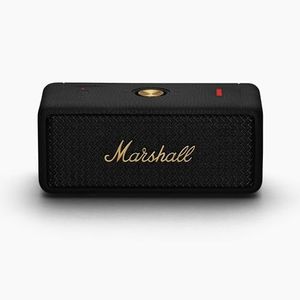 Marshall Emberton II Portable Bluetooth Speaker (Black and Brass)