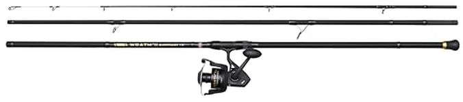 PENN Wrath II Surfcasting Rod, Fishing Rod, Spinning Rods, Sea Fishing, Great Sea Fishing Rod for Beachcasting and Surfcasting, Great Value for Money, Unisex, Assorted, 4.50m | 250g