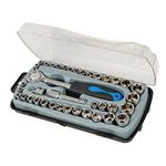 Silverline 633754 Compact Socket Set 39pce 39pce