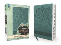 Niv, Bible for Teen Girls, Leathersoft, Blue, Thumb Indexed Tabs: Growing in Faith, Hope, and Love