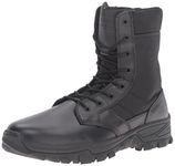 5.11 Tactical Men's Leather Speed 3.0 Side Zip Combat Military Desert Boots, Style 12336/12337, Black, 7 Wide