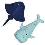 Splash About SNS Snippets Pool Toys, Stingray & Whale, One Size