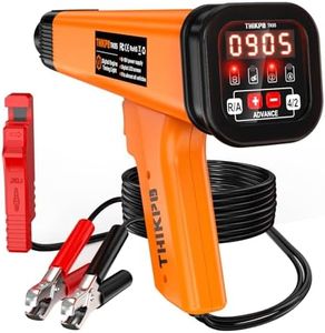 Digital Automotive Timing Light 12V, Inductive Ignition Timing Light Gun with Tachometer for 2&4 Stroke Petrol Engine for Classical Car Motorcycle Marine