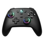ECHTPower Wireless PC Gaming Controller - Hall Effect Joystick, 2.4G & Wired 1000Hz Polling Rate, 800mAh Battery, Adjustable Turbo/Vibration - for PC/Switch/iOS/Android