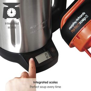 Morphy Richards Soup Maker 1.6L – Stainless Steel, Easy Clean